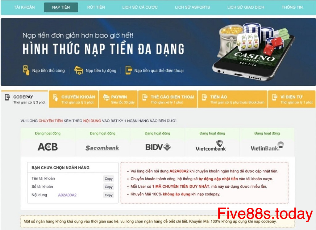 Five88 com trực tiếp châu Á với tất cả trận cầu đỉnh nhất